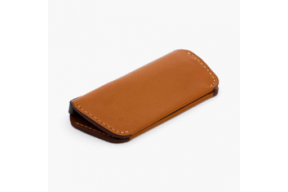 Crossing Invention Bi-Fold Short Wallet RFID – Butter Rum/Indian Ink